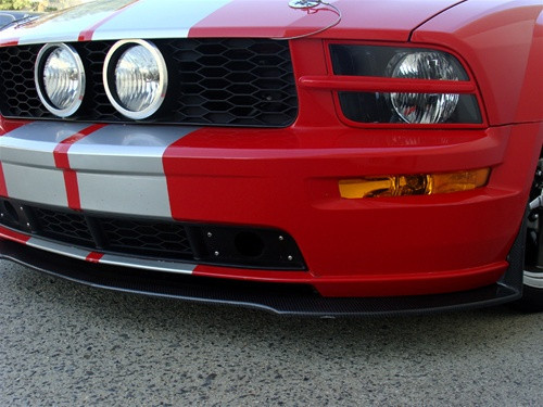 05-09 Ford Mustang (4.6) Spoiler - Carbon - LG31 Vorne unten
