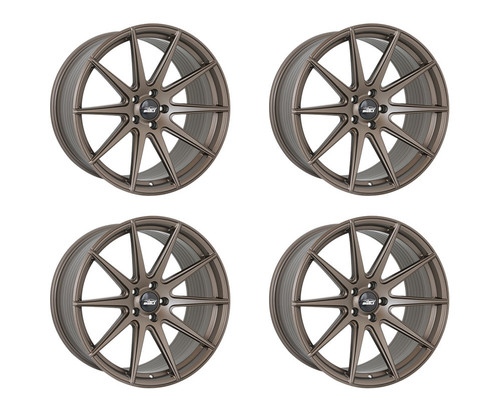15-23 Ford Mustang Felgensatz - Elegance - E1FF - Deep Concave - 9 x 20 Zoll & 10,5 x 20 Zoll - Satin Bronze Vorne und hinten