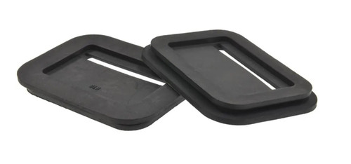 58-62 Chevrolet Corvette Dichtung Stoßstange - Vorne - Paar