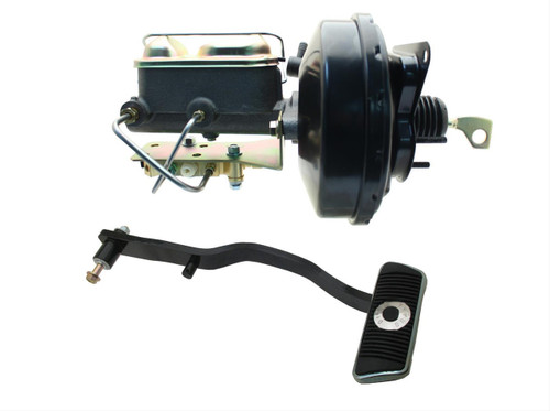 67-70 Ford Mustang (Disc/Drum) Bremskraftverstärker mit Hauptbremszylinder - Mit Bremspedal - Automatikgetriebe