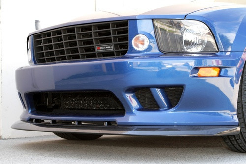05-09 Ford Mustang Spoiler - Carbon - Saleen Front Vorne unten