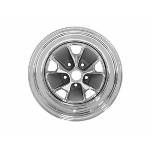 Felga Ford Mustang 64-67 - stylizowana stal - stal - 15x8" - grafit Felga Ford Mustang 64-67 - stylizowana stal - stal - 15x8" - grafit