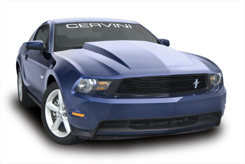 10-12 Ford Mustang (4.0, 5.0) Motorhaube - Cervinis - 2,5 Zoll Hutze