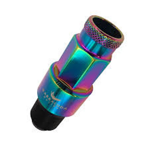 15-23 Ford Mustang Radmutter - Racing Nut - M14x1,5 - Regenbogen 15-23 Ford Mustang Radmutter - Racing Nut - M14x1,5 - Regenbogen