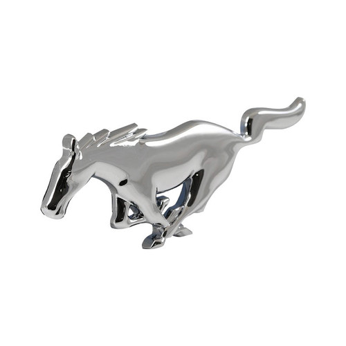 05-09 Ford Mustang Emblem Kühlergrill - Running Pony - Chrom Vorne 05-09 Ford Mustang Emblem Kühlergrill - Running Pony - Chrom Vorne