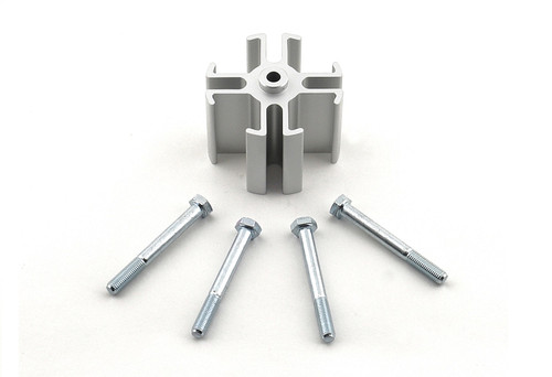 64-73 Ford Mustang Distanzstücksatz für Motorkühlgebläse - Aluminium - Set - 2 "
