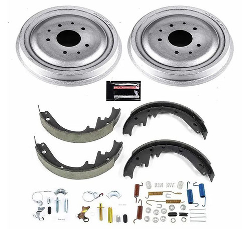 53-62 Chevrolet Corvette Trommelbremssatz - Powerstop Premium Hinten