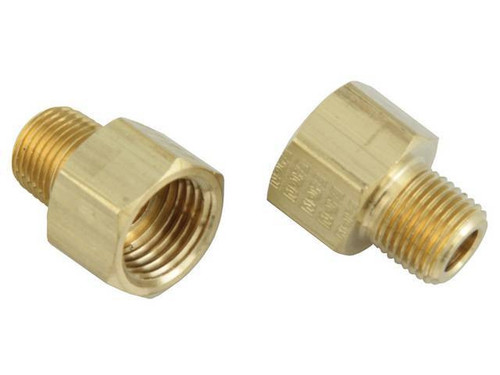 65-66 Ford Mustang (260, 289) Ölkühler-Schlauchadapter für Automatikgetriebe - 1966 und Anschluß Benzinpume 1965