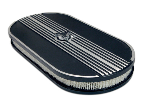 64-73 Ford Mustang (260, 289, 302, 351, 390, 427, 428) Luftfilter komplett - Oval