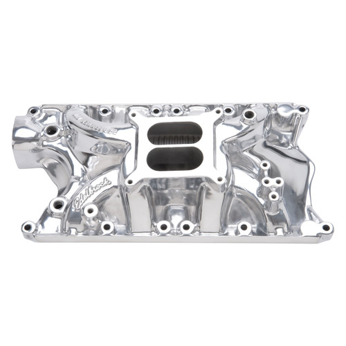 69-73 Ford Mustang (351) Ansaugkrümmer - Edelbrock Performer RPM - Aluminium - Poliert