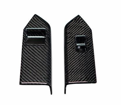 10-14 Ford Mustang (Coupe) Rahmen Schalter Fensterheber Tür - Carbon - LG107