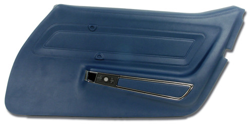 71-72 Chevrolet Corvette Base Türinnenverkleidung - Royal Blau (52694685)