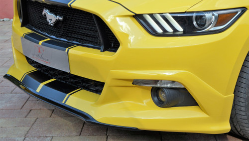 15-17 Ford Mustang Spoiler - Abbes - Vorne - Mit TÜV Vorne unten