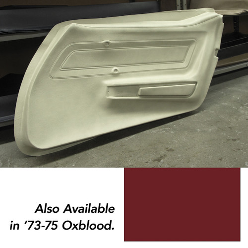 73-75 Chevrolet Corvette Base Türinnenverkleidung - Oxblood (52694581)