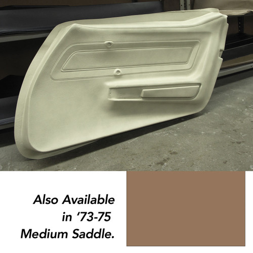 73-75 Chevrolet Corvette Base Türinnenverkleidung - Saddle (mittel) (52694586)