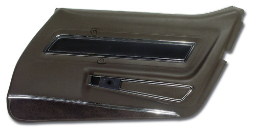 1977 Chevrolet Corvette Türinnenverkleidung - Dunkelbraun - Rechts (52694782)