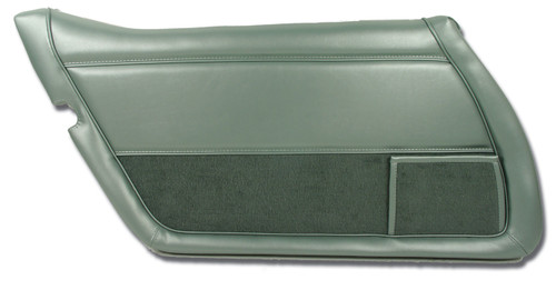 1982 Chevrolet Corvette Türinnenverkleidung - Silver Green - Links