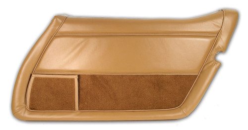 81-82 Chevrolet Corvette Collector's Edition Türinnenverkleidung - Camel - Leder - Rechts