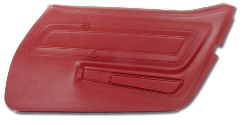 73-75 Chevrolet Corvette Base Türinnenverkleidung - Oxblood (52694641)