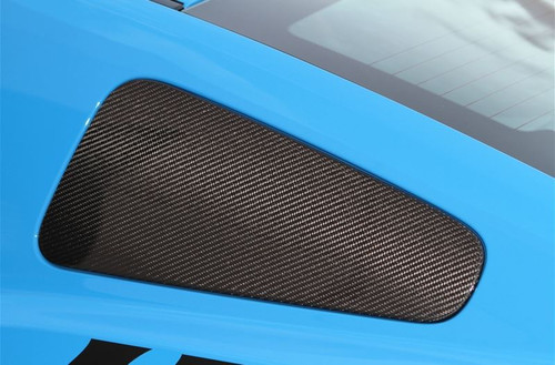 10-14 Ford Mustang (Coupe) Aufsatz für Scheibe - Carbon - LG53