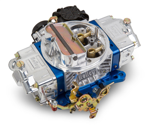 64-73 Ford Mustang Vergaser - Holley Ultra Street Avenger - 770 cfm - Aluminium - Elektrischer Choke - Poliert/Blau