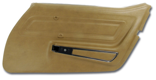 73-75 Chevrolet Corvette Base Türinnenverkleidung - Saddle (mittel) (52694686)