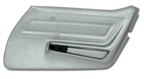 74-75 Chevrolet Corvette Base Türinnenverkleidung - Silber (52694690)