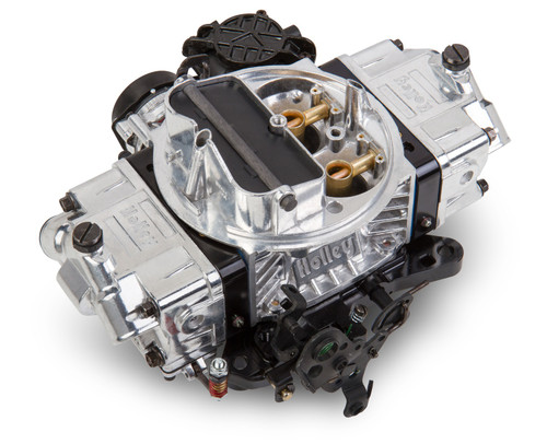 64-73 Ford Mustang Vergaser - Holley Ultra Street Avenger - 670 cfm - Aluminium - Elektrischer Choke - Poliert/Schwarz