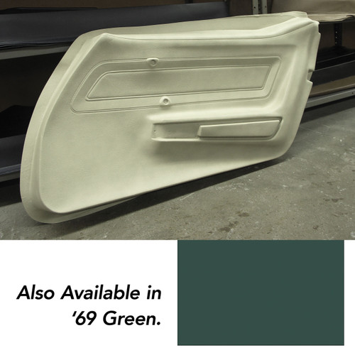 1969 Chevrolet Corvette Base Türinnenverkleidung - Grün (52694537)