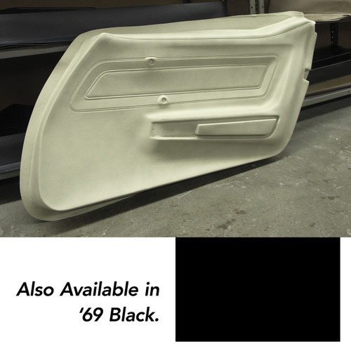 1969 Chevrolet Corvette Base Türinnenverkleidung - Schwarz (52694538)