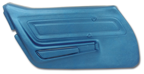 1970 Chevrolet Corvette Base Türinnenverkleidung - Hellblau (52694623)