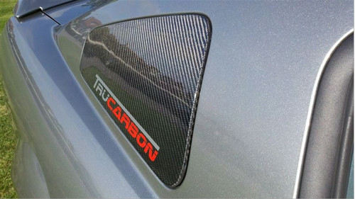 05-09 Ford Mustang (Coupe - 4.0, 5.4) Aufsatz für Scheibe - Carbon - LG43 Hinten