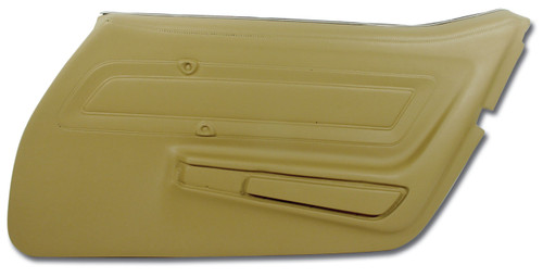 70-72 Chevrolet Corvette Base Türinnenverkleidung - Saddle (hell) (52694633)
