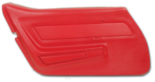1969 Chevrolet Corvette Base Türinnenverkleidung - Rot (52694551)