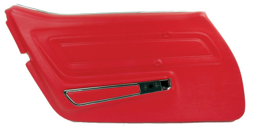70-72 Chevrolet Corvette Base Türinnenverkleidung - Rot (52694660)