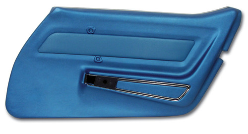 1969 Chevrolet Corvette Base Türinnenverkleidung - Hellblau (52694570)