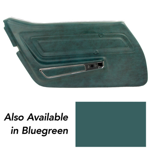 1976 Chevrolet Corvette Stingray Türinnenverkleidung - Blue-Green (52694657)
