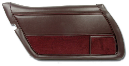 1980 Chevrolet Corvette Türinnenverkleidung - Claret - Links