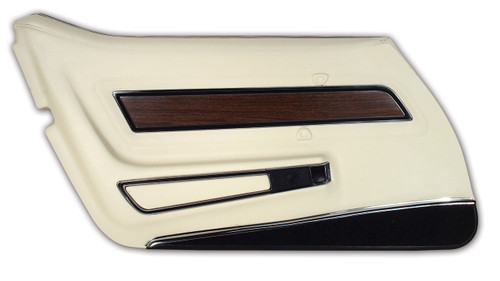 1976 Chevrolet Corvette Stingray Türinnenverkleidung - Weiß (52694713)