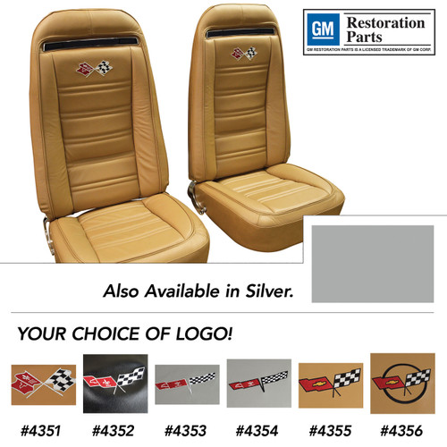 1975 Chevrolet Corvette Stingray Sitzbezug (52698402)