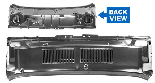 67-68 Ford Mustang Windleitblech - kompletten oben/unten