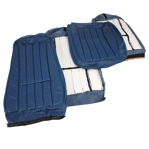 1971 Chevrolet Corvette Base Sitzbezug - Leder - Royal Blue