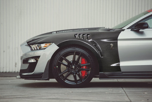 20-22 Ford Mustang Shelby GT500 (5.2) Kotflügelset - Carbon - Type TPF