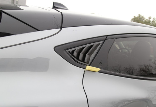 21-23 Ford Mustang Mach-E Aufsatz für Scheibe - Hinten - Carbon Glanz Links und Rechts