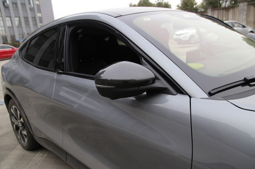 21-23 Ford Mustang Mach-E Kappe für Außenspiegel - Carbon Glanz