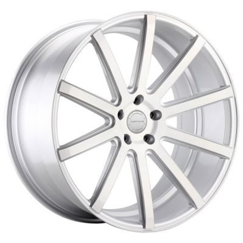 15-23 Ford Mustang Felge - Corspeed Deville - 10,5x20 - Silver-brushed-Surface