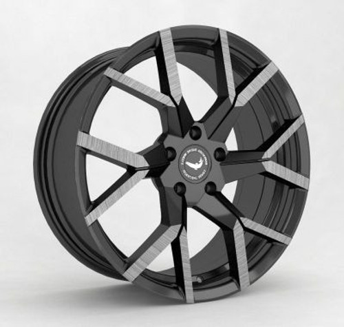 15-23 Ford Mustang Felge - Barracuda Tzunamee Evo - 9x20 - Dark Gunmetal brushed