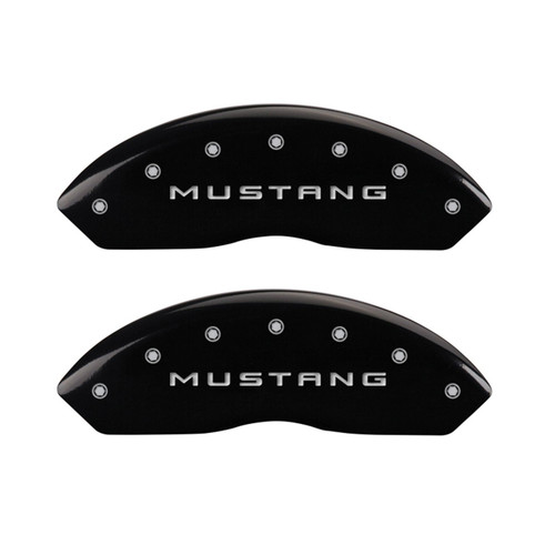 11-14 Ford Mustang (5.0) Blende Bremssattel - Schwarz - Vorne und hinten - OEM Standard Bremse
