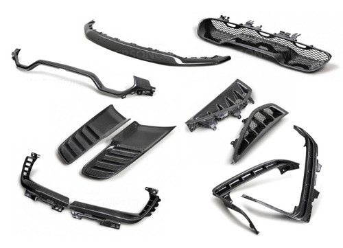 21-23 Ram 1500 TRX Komplettset Zierelemente Karosserie - Type OE - Carbon - 11-teilig