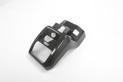 21-23 Ford Mustang Mach-E Mittelkonsole - Abdeckung hinten - Carbon Glanz Hinten